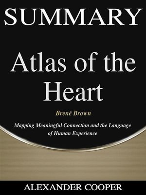 cover image of Summary of Atlas of the Heart